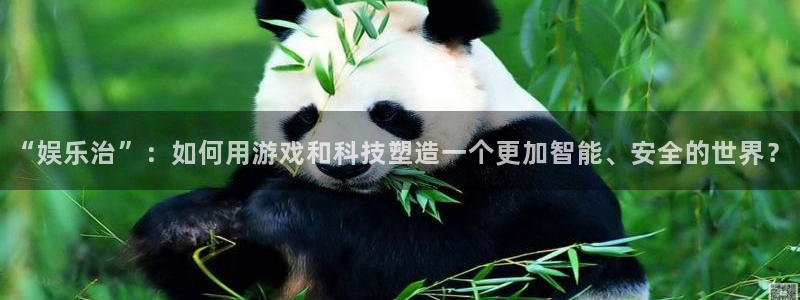 东莞聚富动漫科技有限公司：“娱乐治”：如何用游戏和科技塑造一个更加智能、安全的世界？