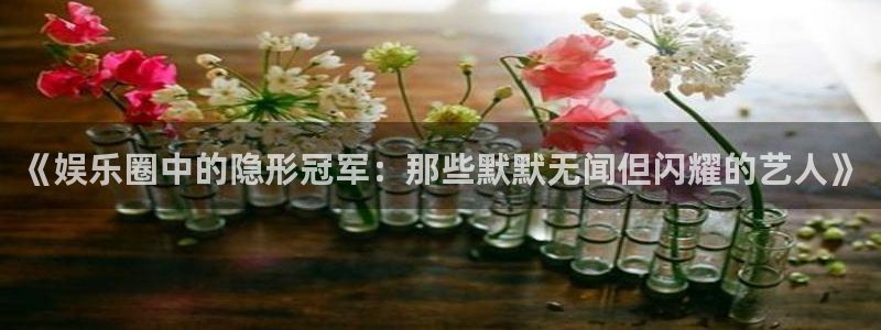 聚富通：《娱乐圈中的隐形冠军：那些默默无闻但闪耀的艺人》